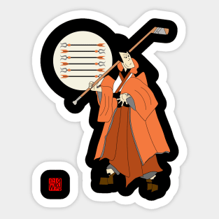 Philadelphia Flyers Samurai Sticker